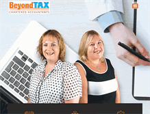 Tablet Screenshot of beyondtax.com.au